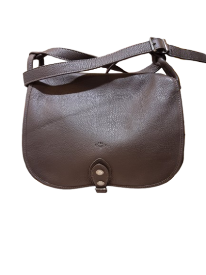 Sac bandoulière taupe en cuir RITELLE de seconde main