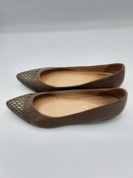 ballerine rosemetal taupe de seconde main