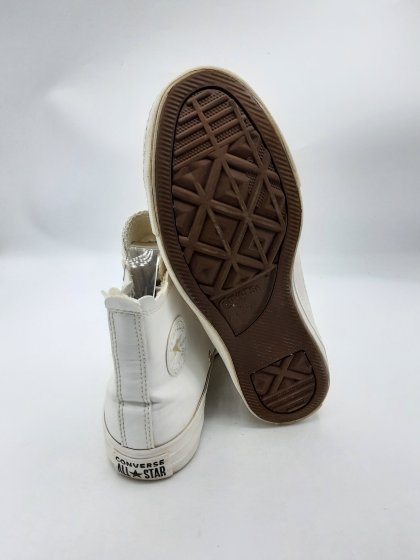Baskets montantes CONVERSE blanches de seconde main