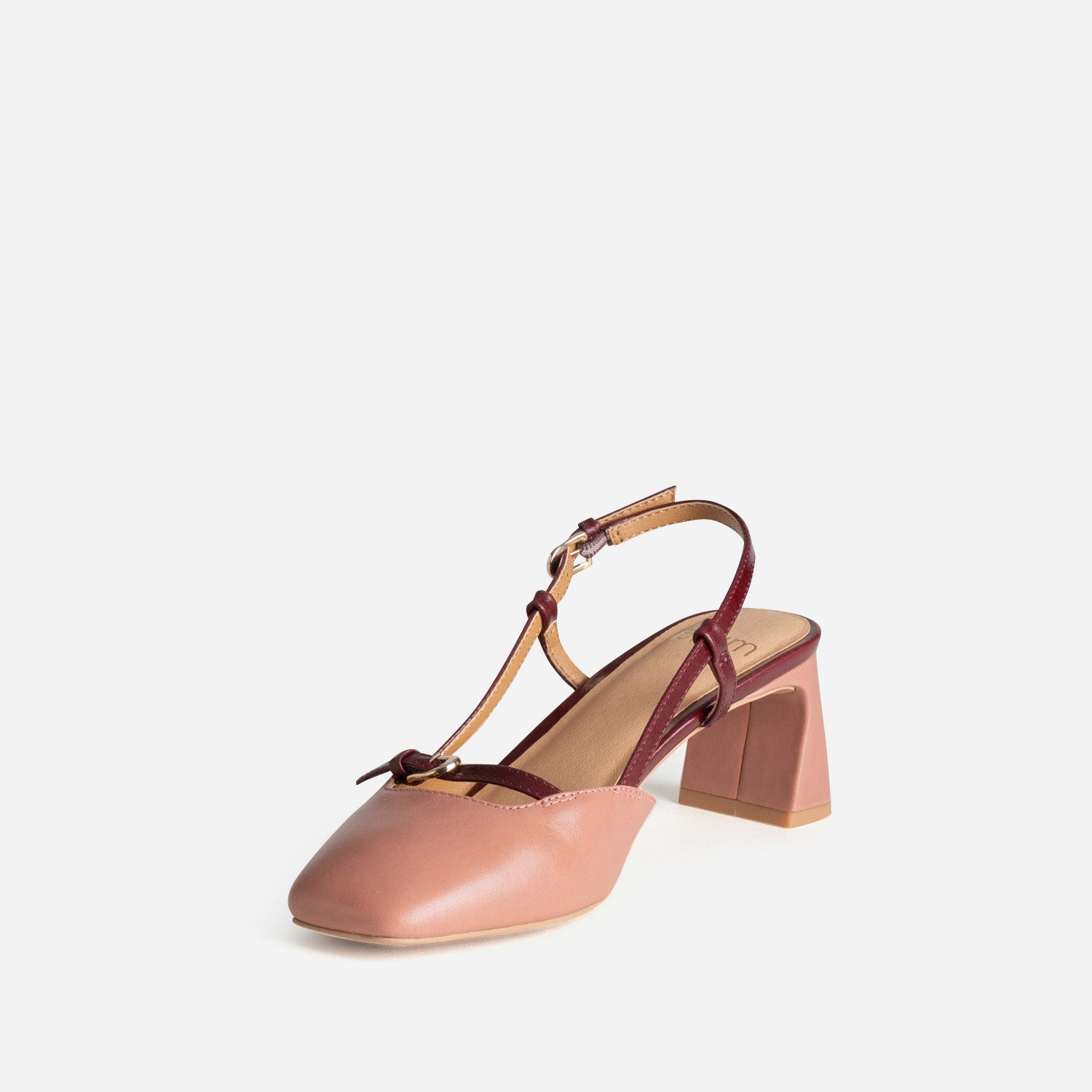 SLINGBACK ANELIA VIEUX ROSE