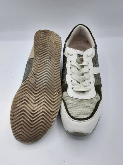 Sneakers Findlay blanc/argenté de seconde main