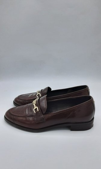 Mocassins Bocage marron de seconde main