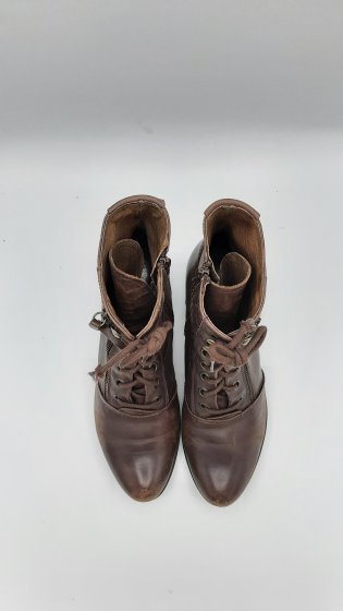 Bottines violine esprit de seconde main