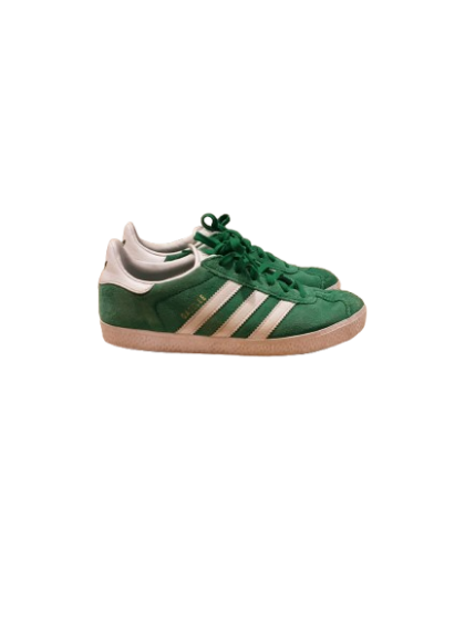 Baskets Adidas verts de seconde main