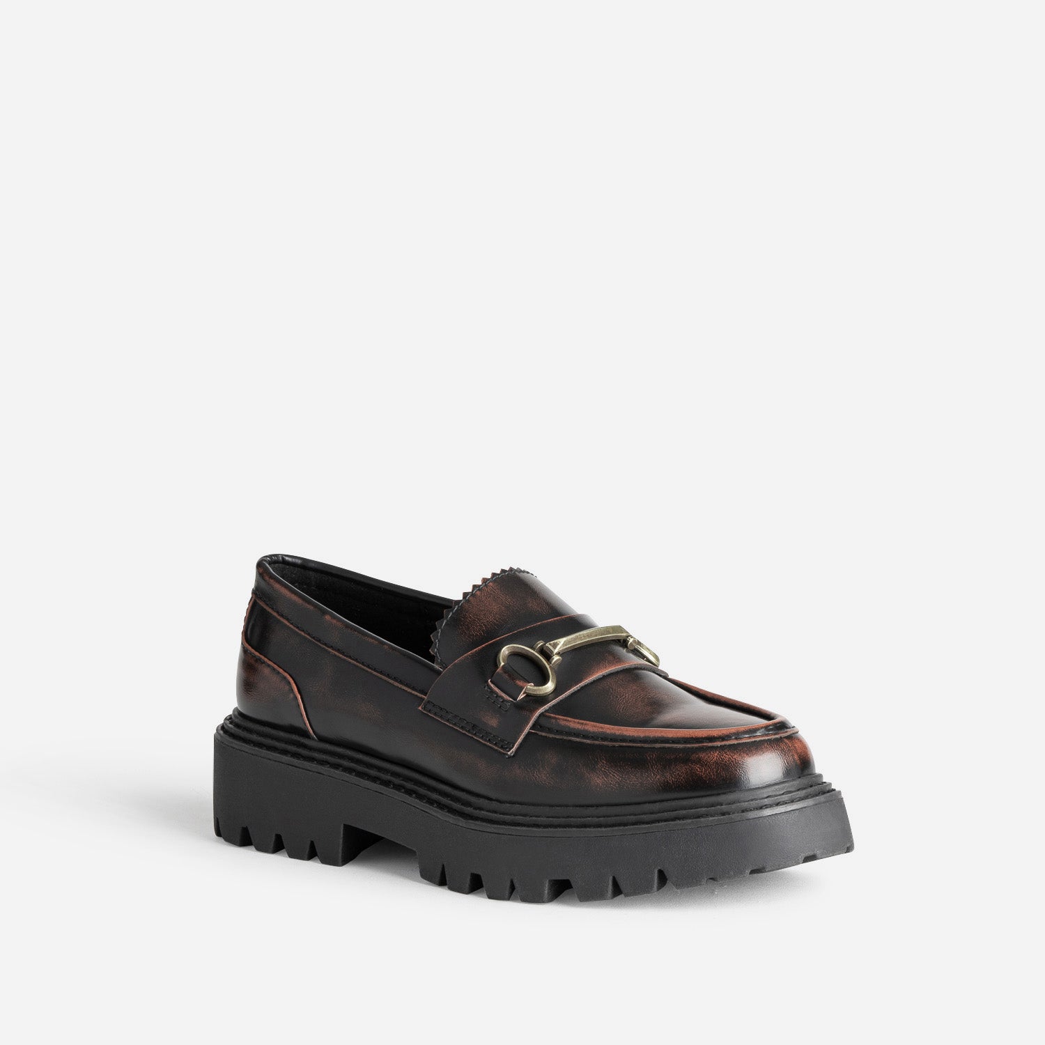 MOCASSIN GAMZE MARRON