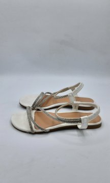 Sandales blanche de seconde main