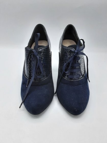 Derbies à talons ERAM marines de seconde main