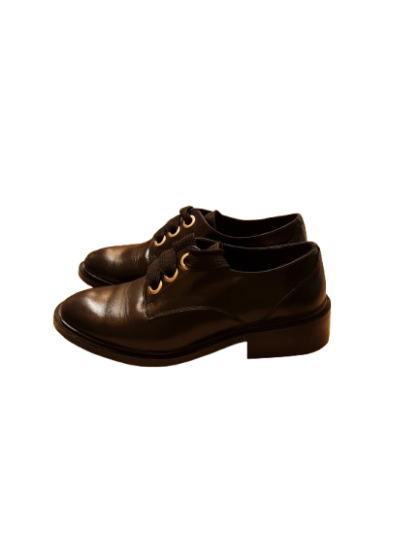 Derbies noir en cuir Minelli  De Seconde Main