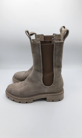 Bottines beige seconde main