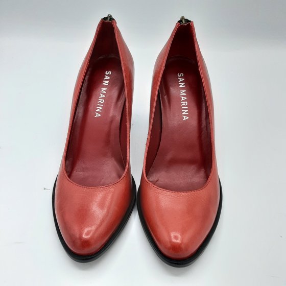 escarpin rouge de seconde main