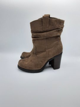boots marron de seconde main