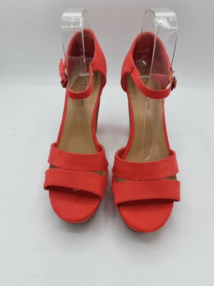 Sandales New Look rouge de seconde main