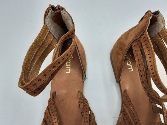 Sandales ERAM camel de seconde main