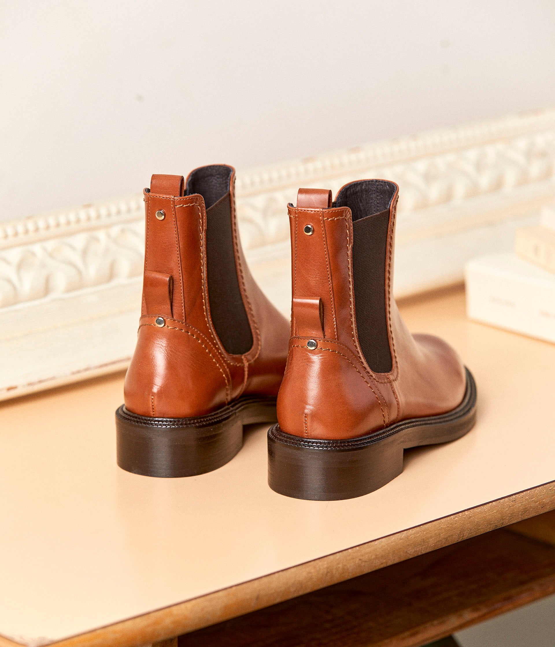 BOOTS BERENICE COGNAC