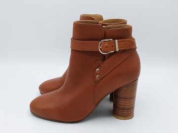 Boots Bocage Innovation Camel cuir 36 de seconde main
