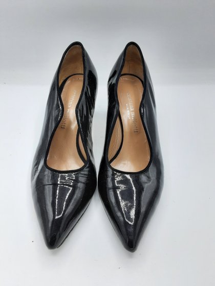 Escarpins Cristina Millotti noir vernis de seconde main