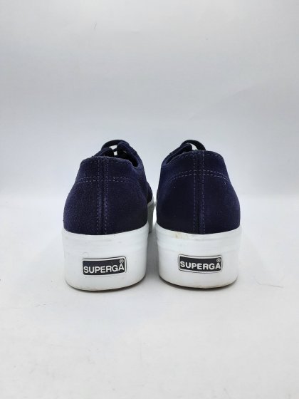 Tennis SUPERGA bleues de seconde main