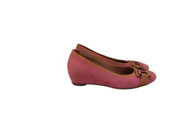Ballerines compensées rose de seconde main
