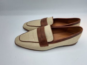 mocassin eram beige et marron de seconde main