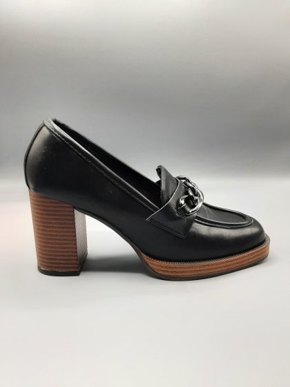 Mocassin à talons