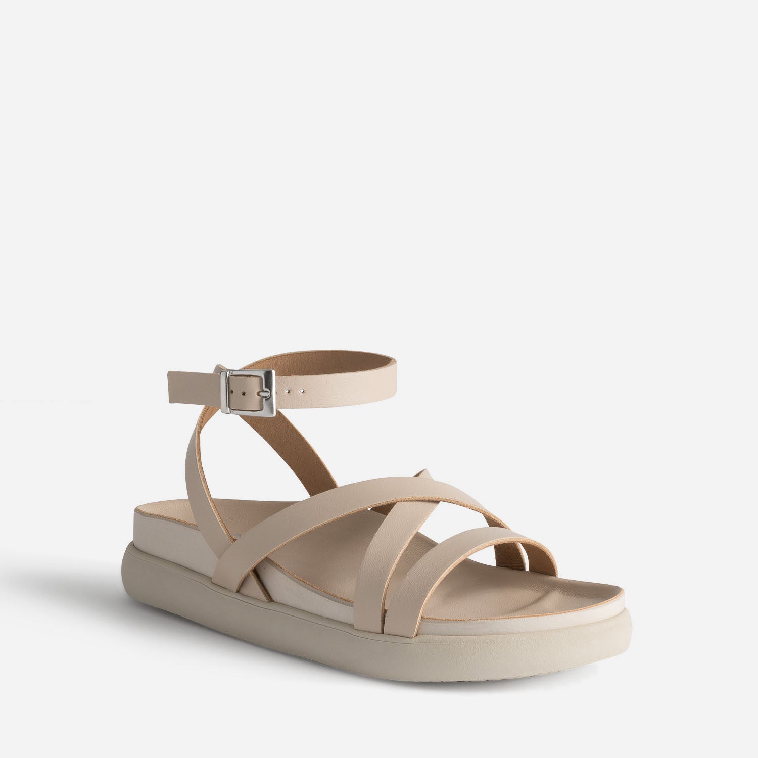 SANDALE NAO BEIGE