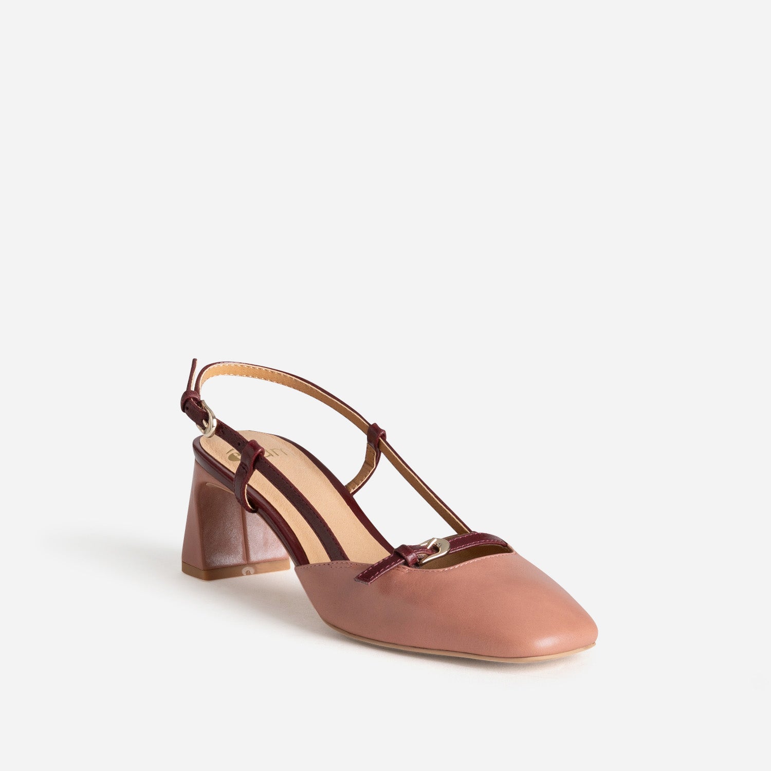 SLINGBACK ANELIA VIEUX ROSE