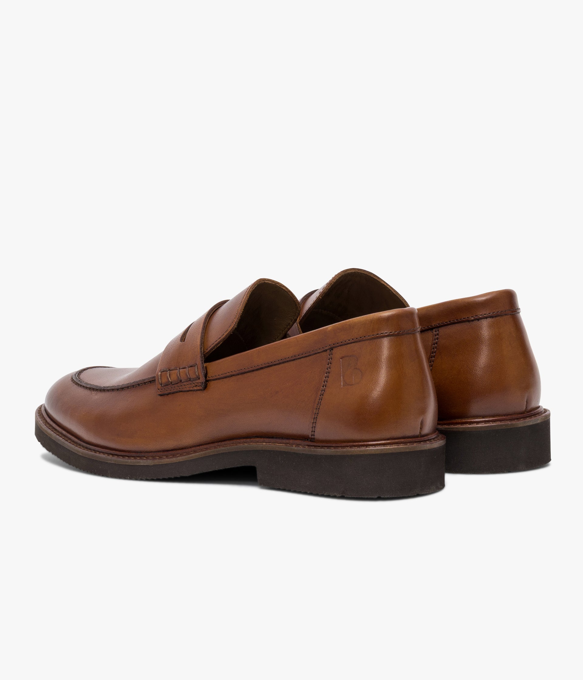 MOCASSIN OLIVIER COGNAC
