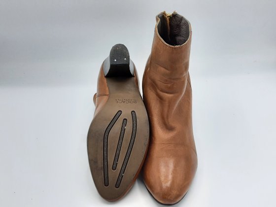 Boots bocage innovation camel de seconde main