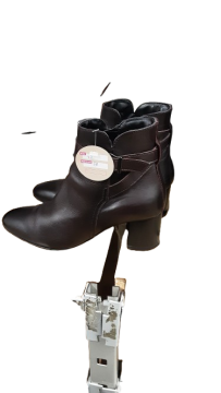 bottine bordeau
