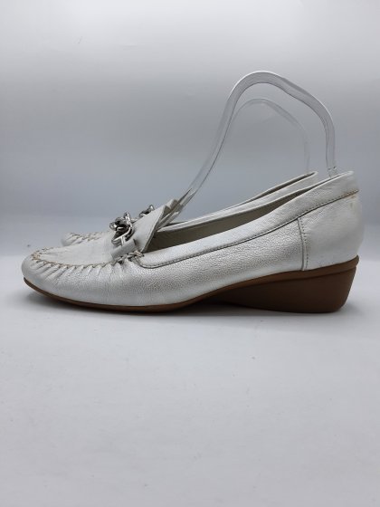 Mocassins CORELIA CONFORT silver de seconde main
