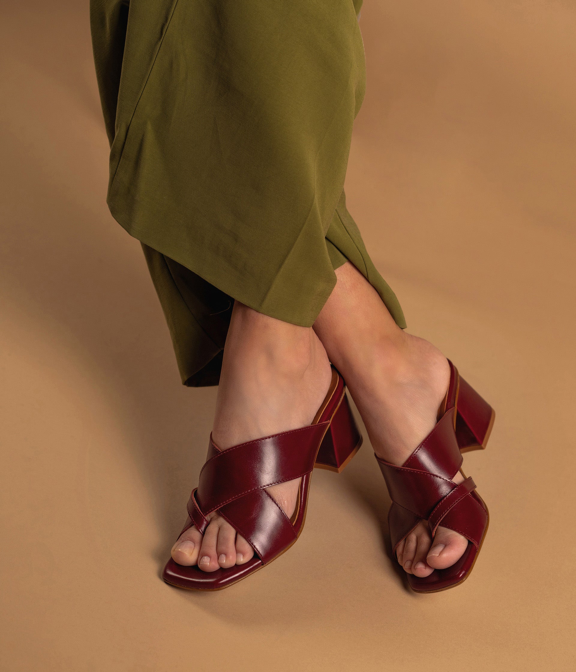 SANDALE VERA BORDEAUX