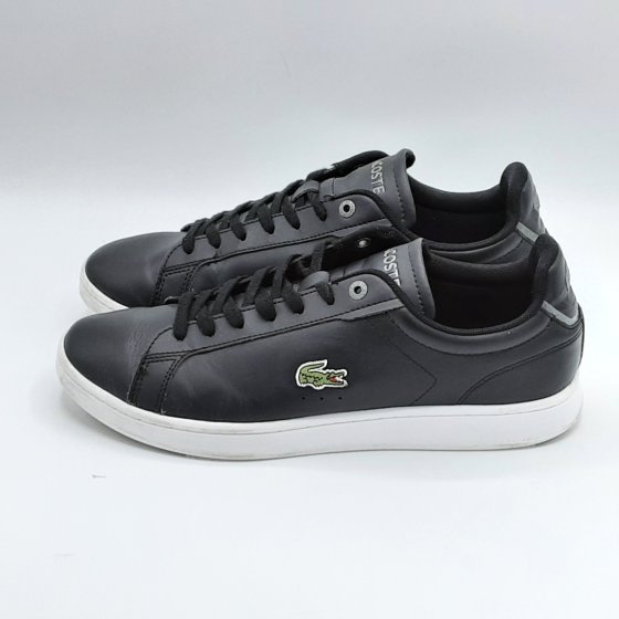 basket LACOSTE noir de seconde main