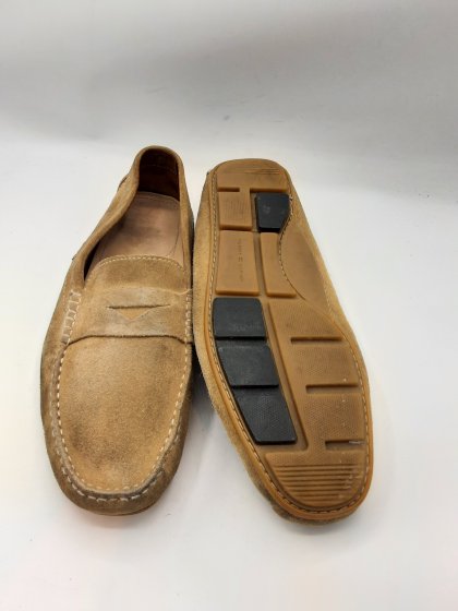 Mocassins TOMMY HILFIGER beiges de seconde main