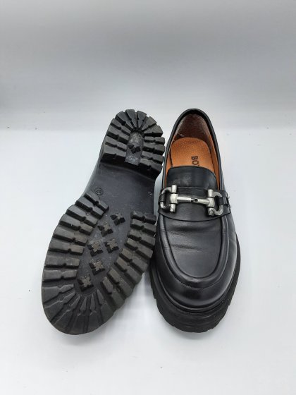 mocassin Bottina noir de seconde main