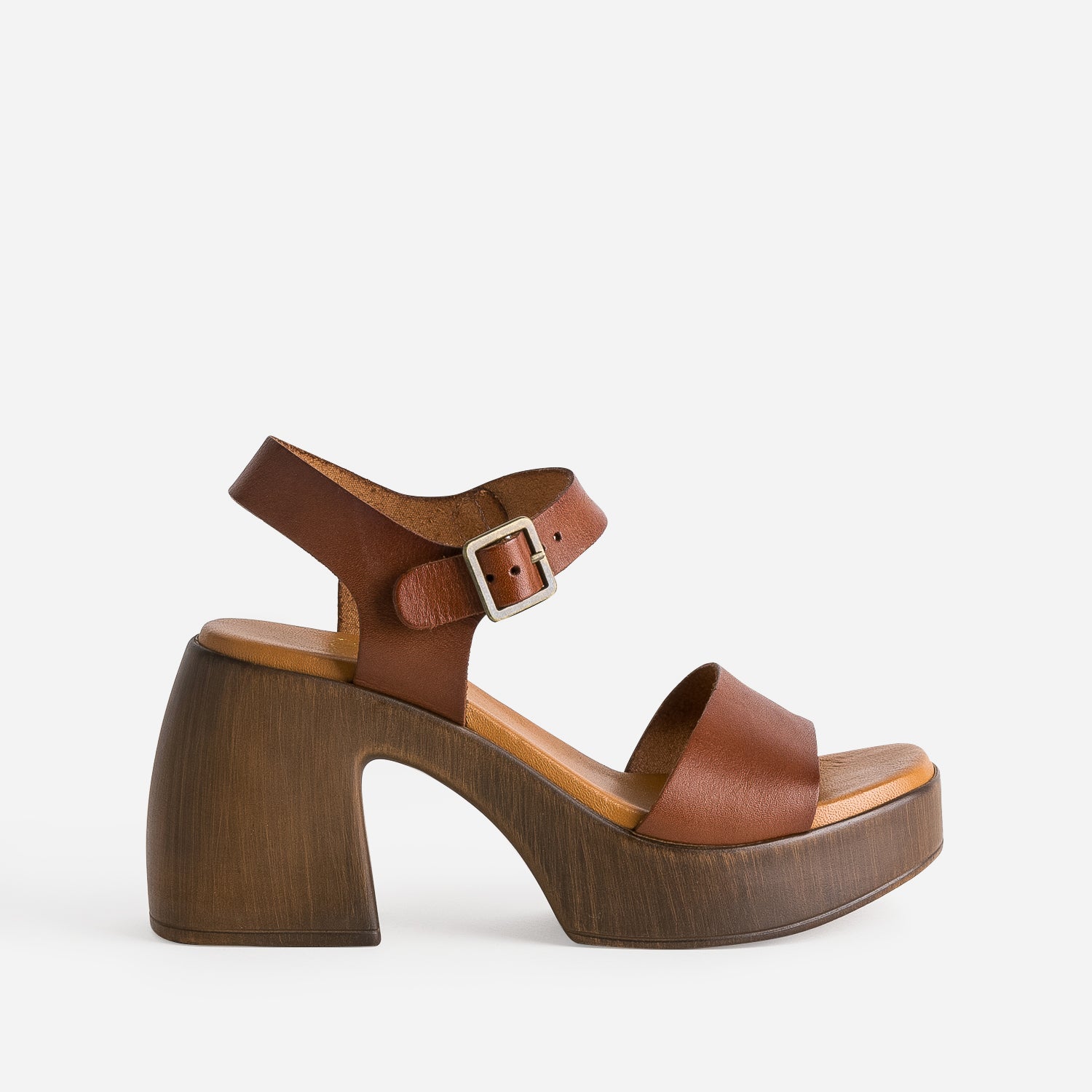 SANDALE GRETEL COGNAC