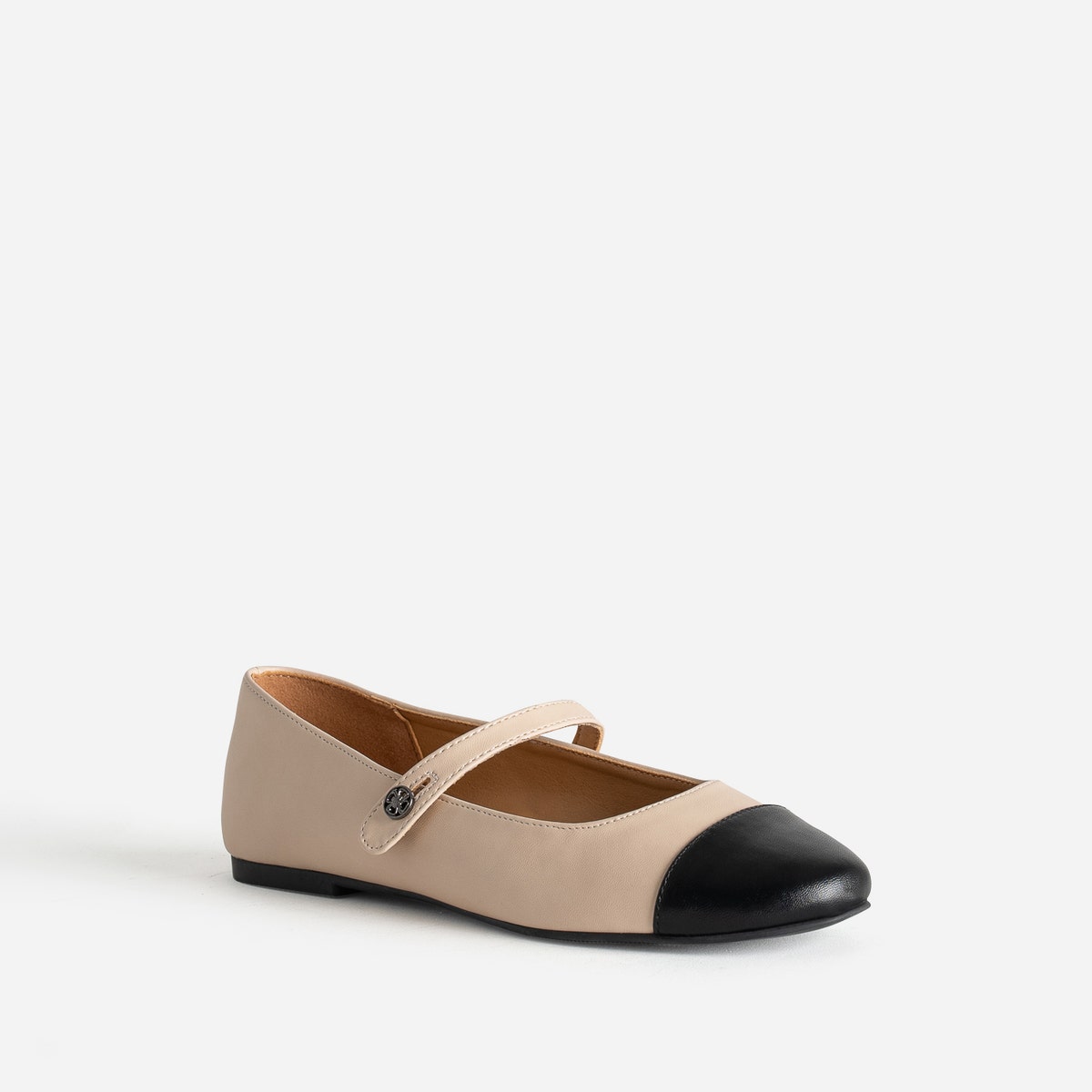 BALLERINE DANIE BEIGE/NOIR