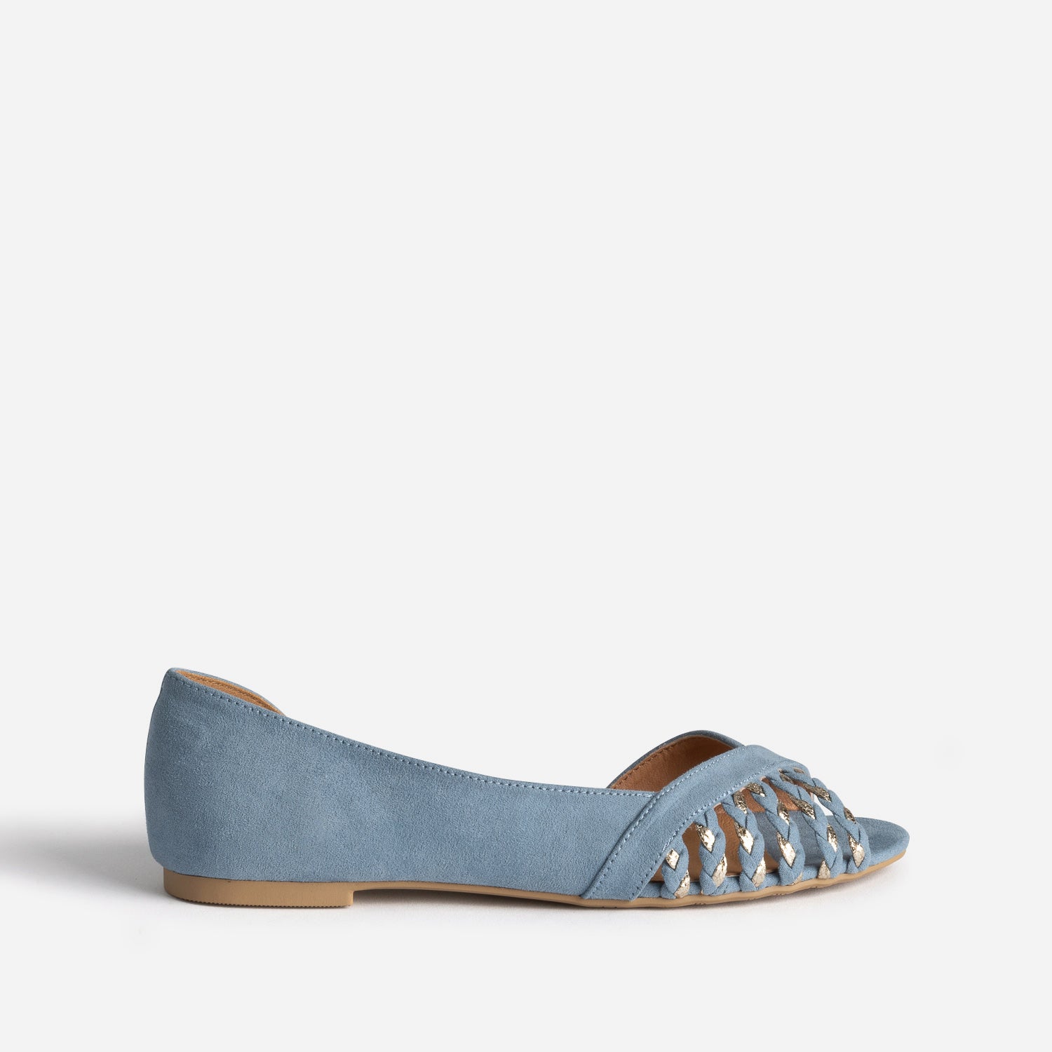 BALLERINE DAPHNEE BLEU JEAN