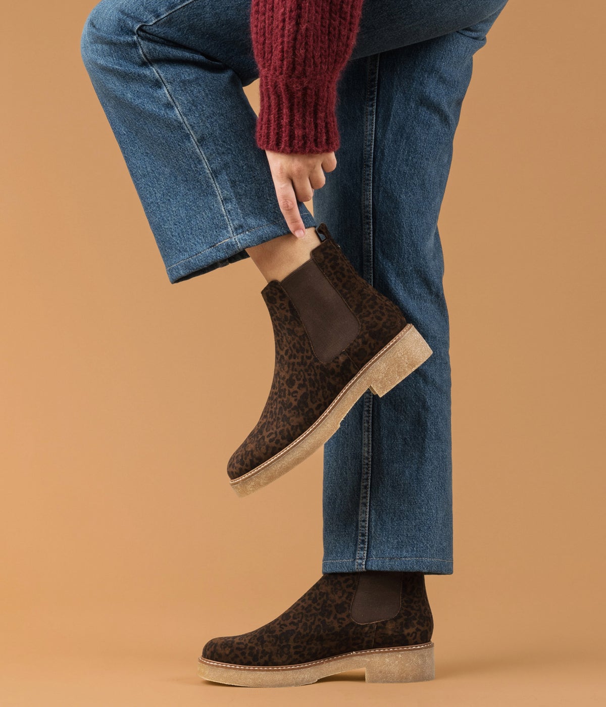 BOOTS MAYA LEOPARD