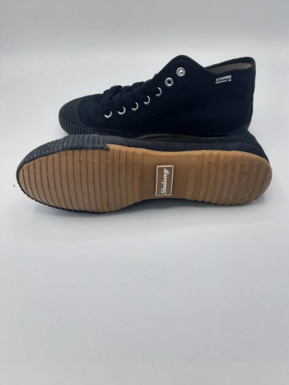 basquet toile noir