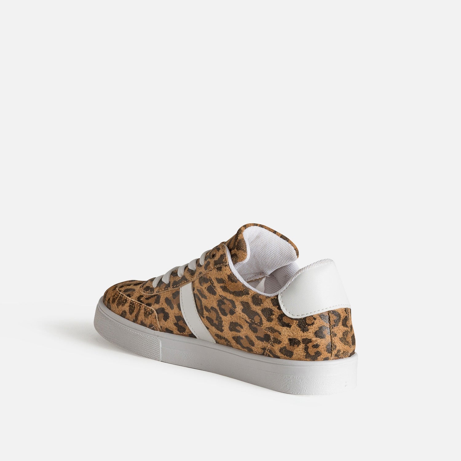 BASKET PIVOINE LEOPARD CAMEL