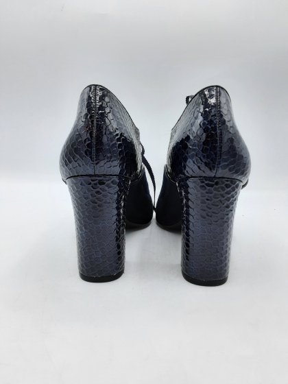 Derbies à talons ERAM marines de seconde main