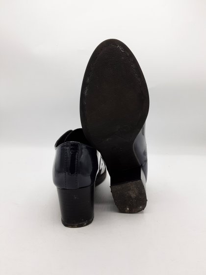 Derbies à talons ERAM marines de seconde main