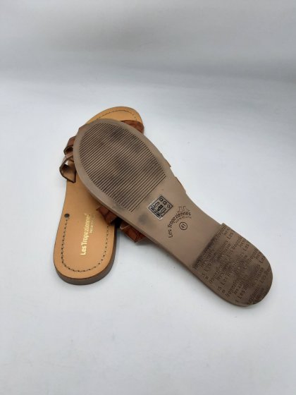 Mules LES TROPEZIENNES camel de seconde main
