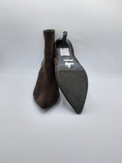 Bottines marron a talon de seconde main