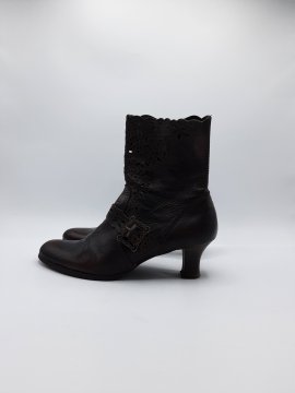 Bottines cuir femme