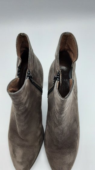 Bottines gris de seconde mains