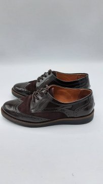 DERBIES CUIR VERNIS VELOURS PEDRO TORRES DE SECONDE MAIN