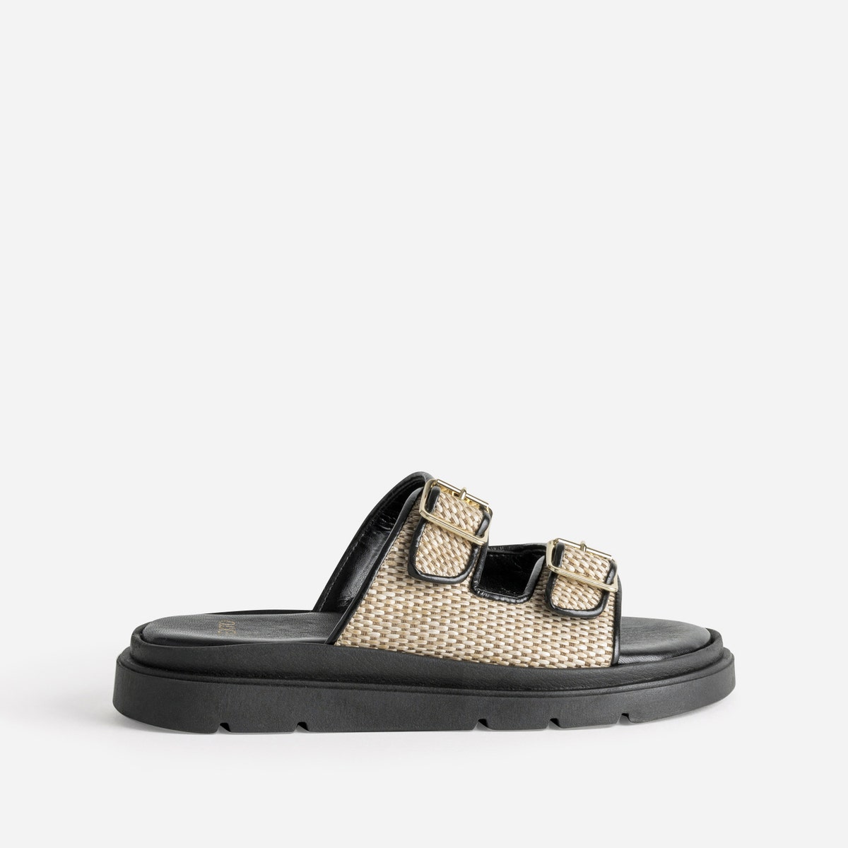 SANDALE MAUREEN BEIGE/NOIR