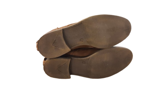 Bottines taupe de seconde main