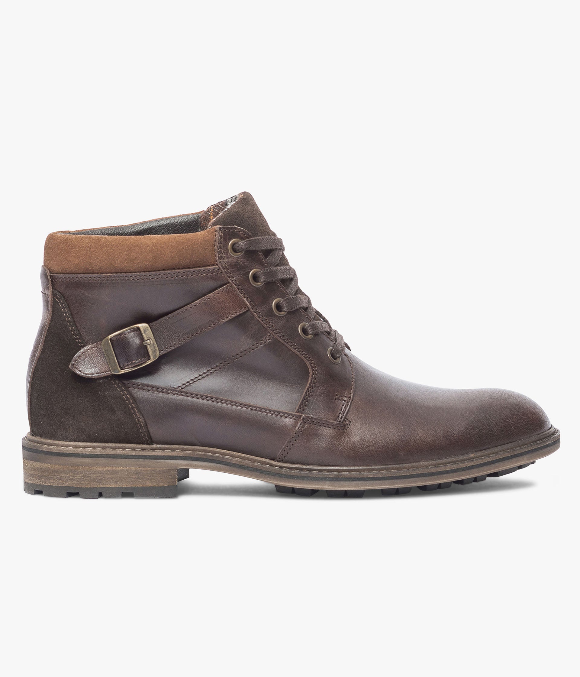 BOOTS REMIETTE MARRON
